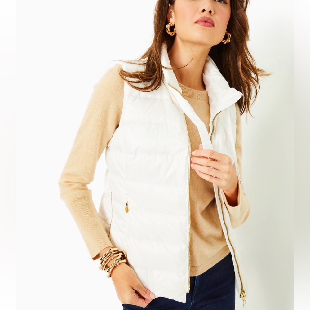 Lilly Pulitzer Pembrooke Vest in Coconut